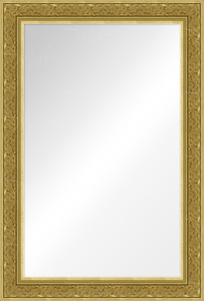 Зеркало "Анита" яркое золото